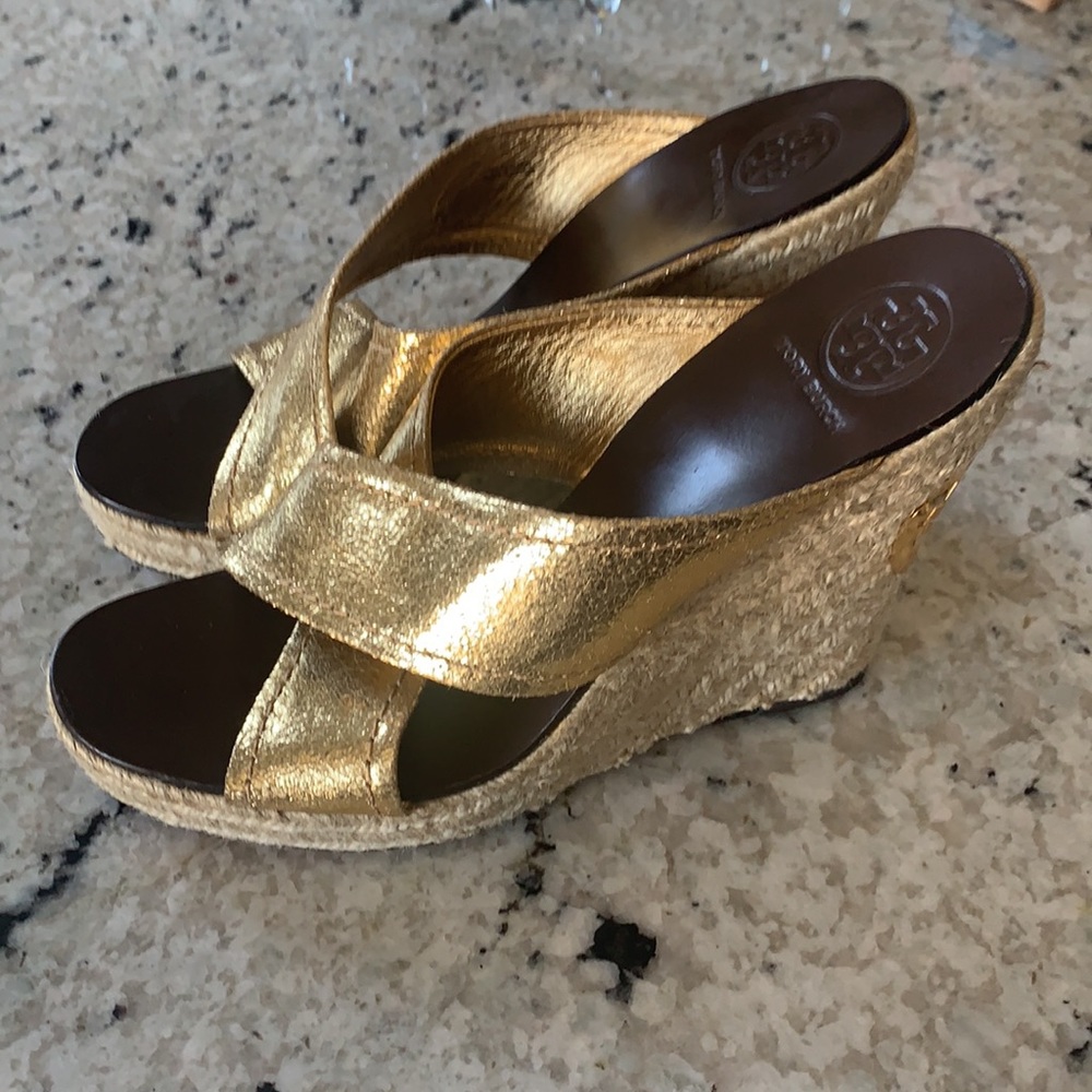 Tory Burch wedge sandals